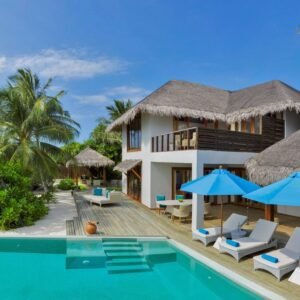 Three Bedrooms Beach Pool Residence - Dusit Thani Maldives