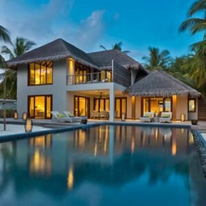 Two Bedrooms Beach Pool Residence - Dusit Thani Maldives