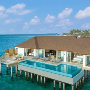 Three Bedroom Sunset Over Water Pool Residence - Avani+ Fares Maldives Resort