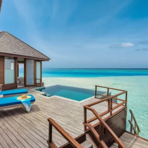 Sunset Over Water Pool Villa - Anantara Dhigu