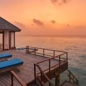 Sunset Over Water Villa - Anantara Dhigu