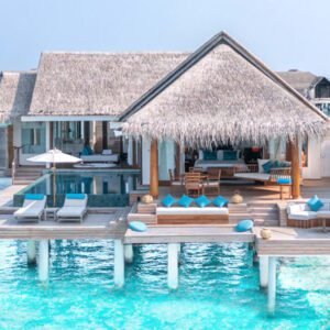 Sunset Over Water Pool Villa - Anantara Kihavah