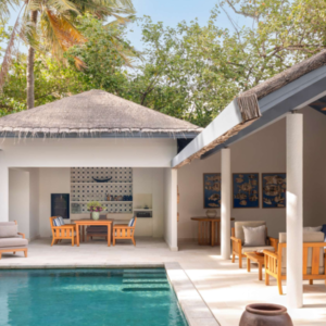 Sunset & Sunrise Beach Residences with Private Pool - Raffles Maldives Meradhoo