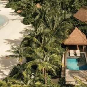 Two Queen Bedded Beach Villa with Pool - Waldorf Astoria