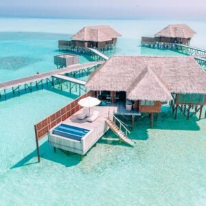 Two Bedroom Grand Water Villa with Pool - Conrad Maldives