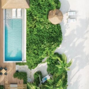 Two Queen Bedded Grand Beach Villa with Pool - Waldorf Astoria