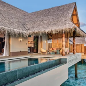 Luxury Sunset Water Villa With Pool - JOALI Maldives