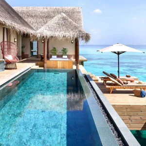 Three Bedroom Ocean Residence With Two Pools - JOALI Maldives