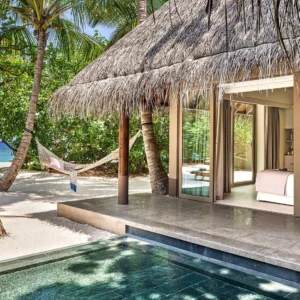 Two Bedroom Family Beach Villa With Two Pools - JOALI Maldives