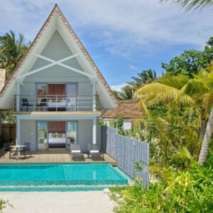 Two Bedroom Beach Villa with Private Pool - OUTRIGGER Maldives Maafushivaru