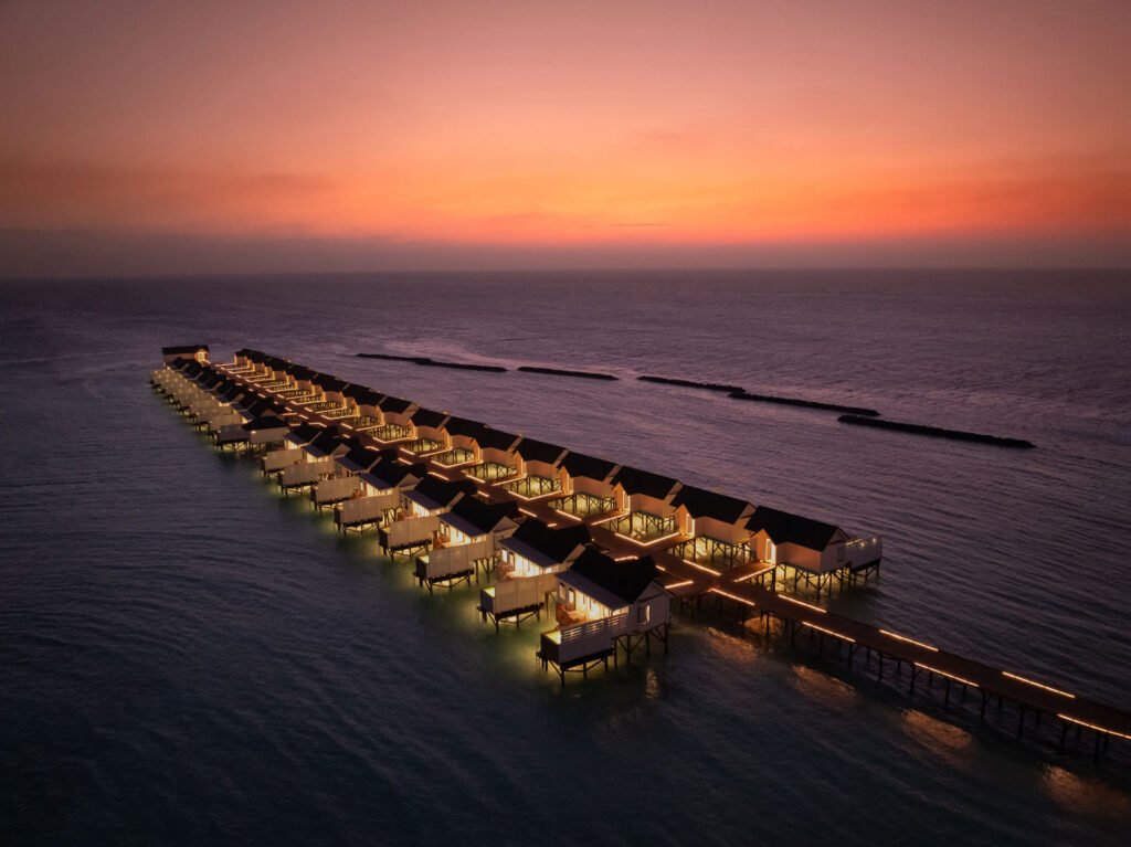 OBLU-NATURE-Helengeli-by-SENTIDO-Water-Villa-with-Pool-Sunset-Aerial-16