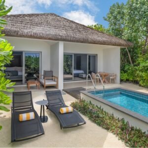 2 Bedroom Beach Pool - Le Méridien Maldives