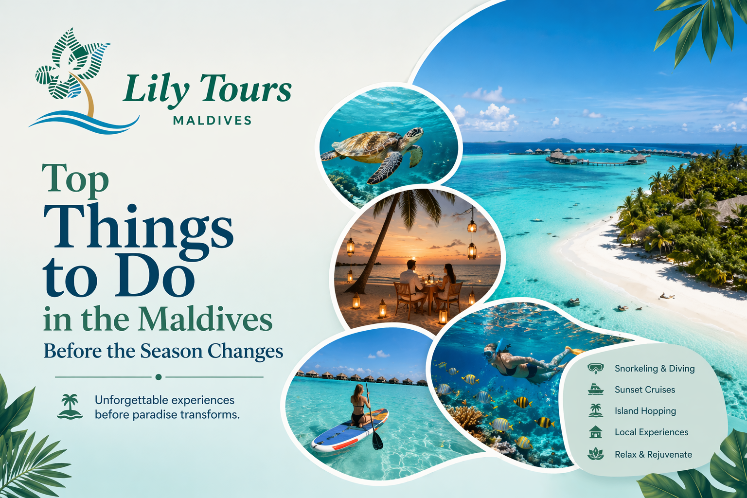 Things to do in Maldives before the rainy season