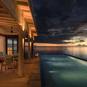 Sunset Water Pool Villa with Slide - Rah Gili